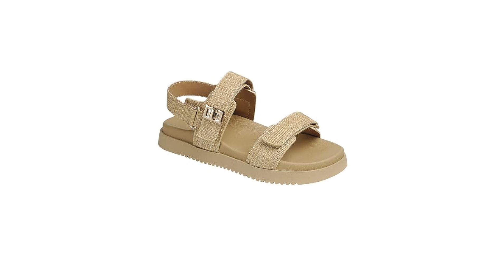 Amazon.com | Forever Link Women Platform Raffia Sandals Open